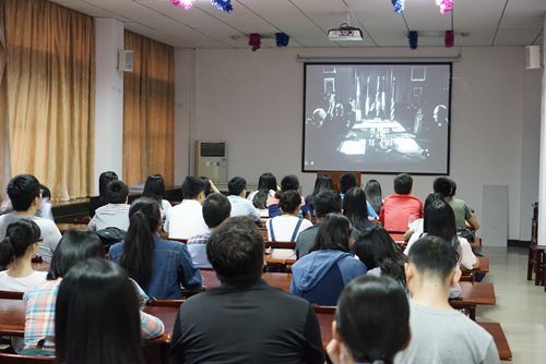 看革命电影,忆峥嵘岁月——bat365官网研究生党支部“两学一做”活动记