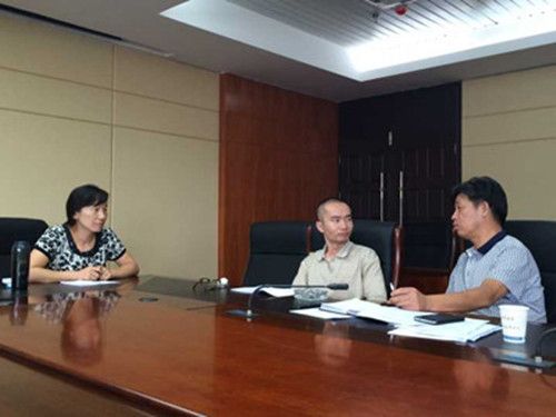 bat365官网校检联合攻关课题组赴黄冈调研