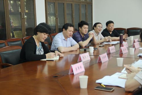 越秀区公安分局张文扬一行到bat365官网考察调研