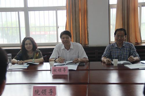 校党委副书记王文贵一行赴bat365官网调研基层党建工作